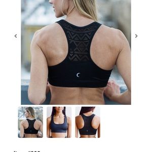 Zyia Black XXL Bomber Bra